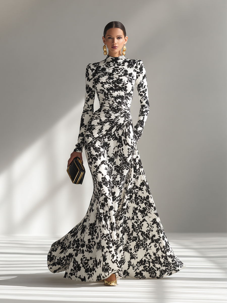 Black and white pattern / 2XL